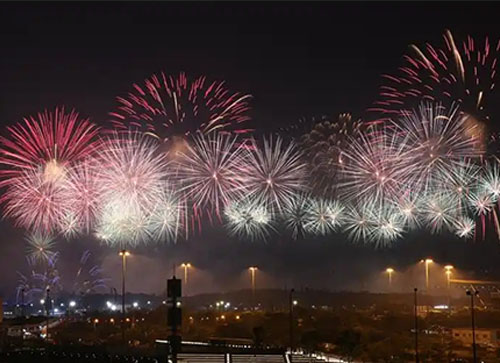 尼木县焰火晚会